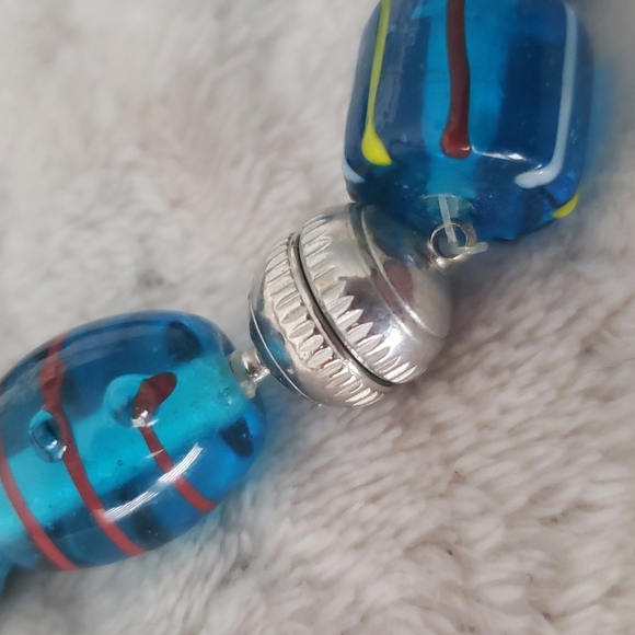 🖤 3/$15 Blue Silver Bracelet - Picture 3 of 6